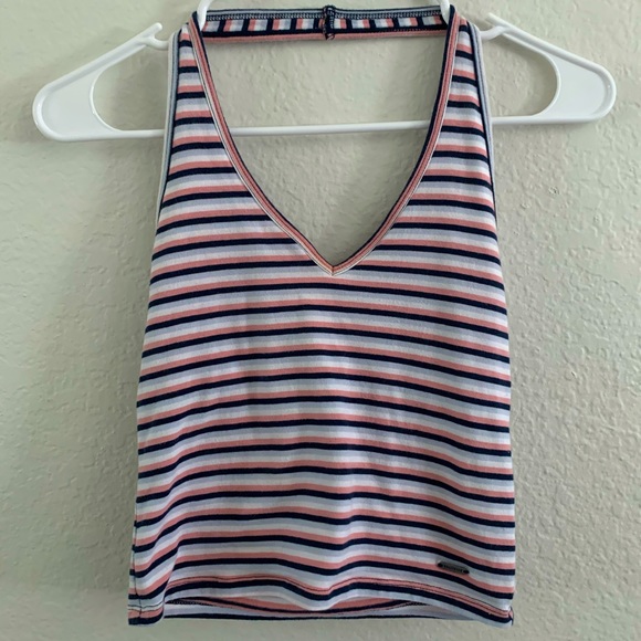 Hollister Tops Hollister Halter Neck Tank Top Poshmark
